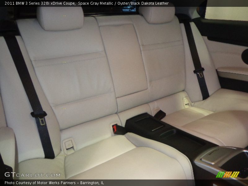 Space Gray Metallic / Oyster/Black Dakota Leather 2011 BMW 3 Series 328i xDrive Coupe