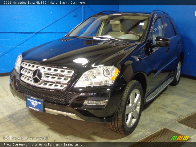 Black / Cashmere 2011 Mercedes-Benz ML 350 4Matic