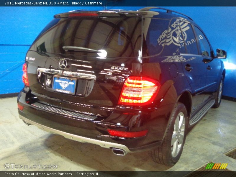 Black / Cashmere 2011 Mercedes-Benz ML 350 4Matic