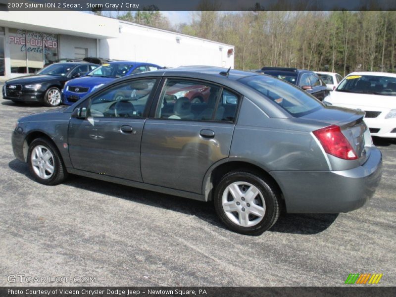 Storm Gray / Gray 2007 Saturn ION 2 Sedan