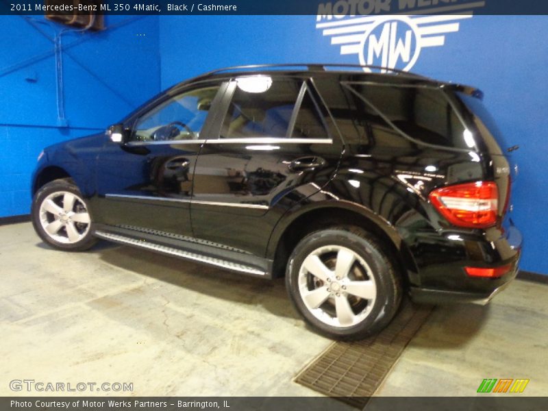 Black / Cashmere 2011 Mercedes-Benz ML 350 4Matic