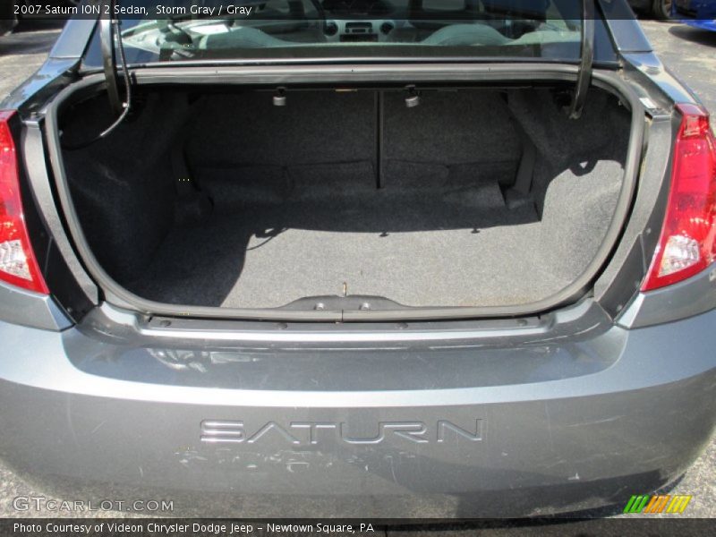 Storm Gray / Gray 2007 Saturn ION 2 Sedan