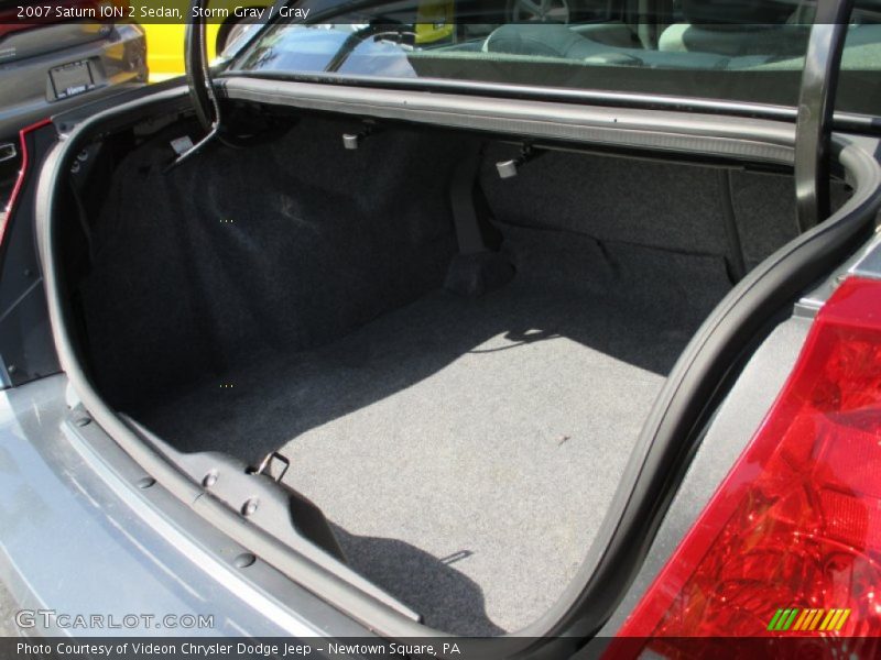 Storm Gray / Gray 2007 Saturn ION 2 Sedan