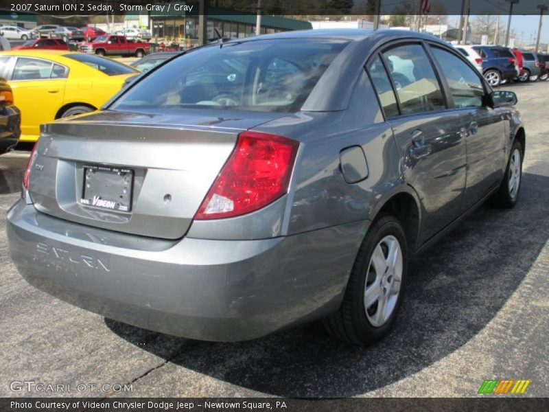 Storm Gray / Gray 2007 Saturn ION 2 Sedan