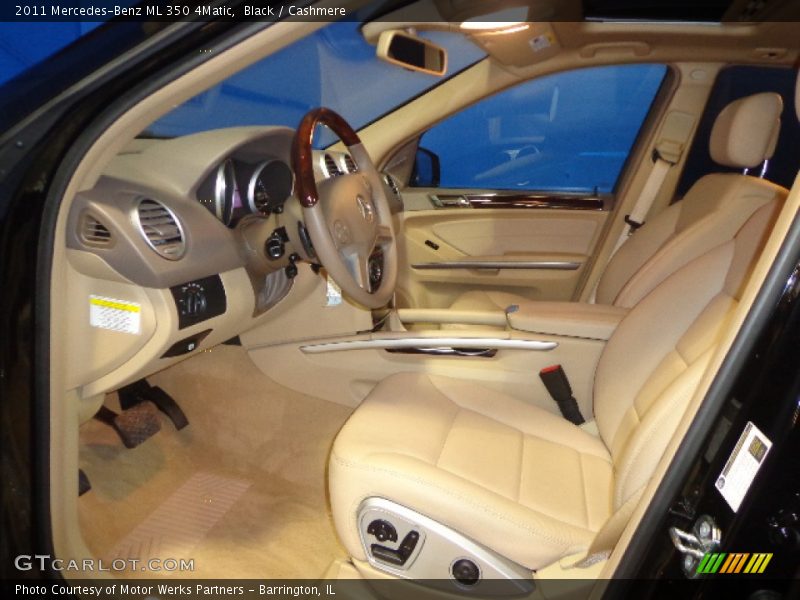 Black / Cashmere 2011 Mercedes-Benz ML 350 4Matic