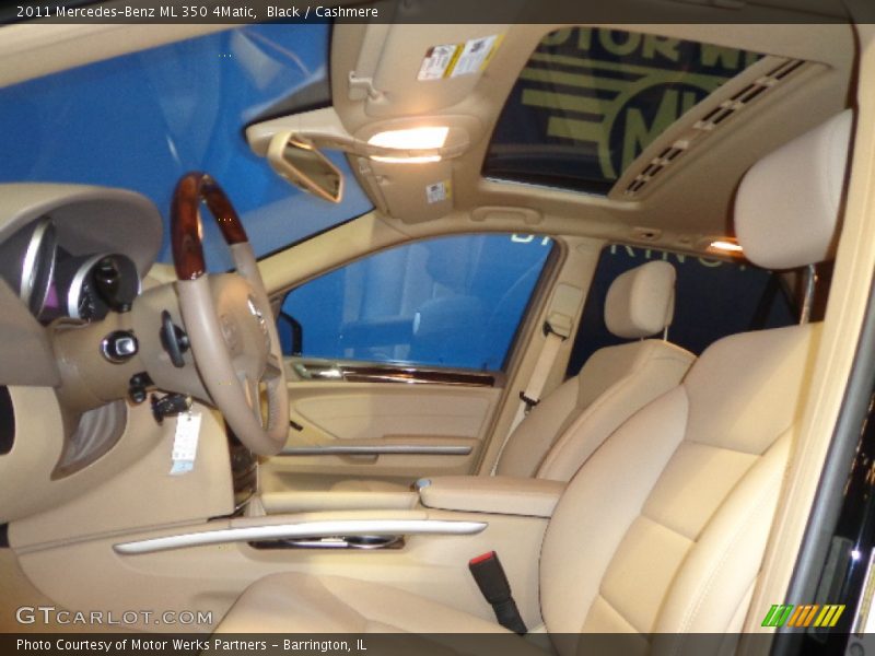Black / Cashmere 2011 Mercedes-Benz ML 350 4Matic