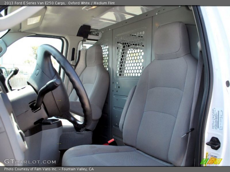 Oxford White / Medium Flint 2013 Ford E Series Van E250 Cargo