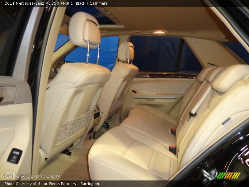 Black / Cashmere 2011 Mercedes-Benz ML 350 4Matic