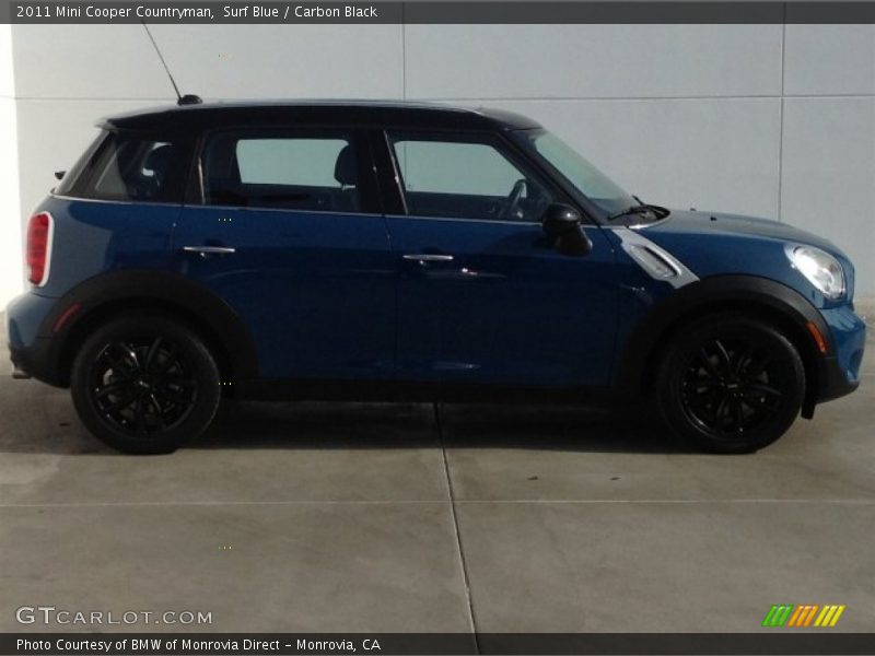 Surf Blue / Carbon Black 2011 Mini Cooper Countryman