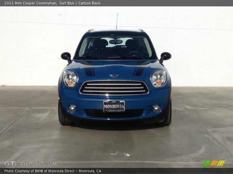 Surf Blue / Carbon Black 2011 Mini Cooper Countryman