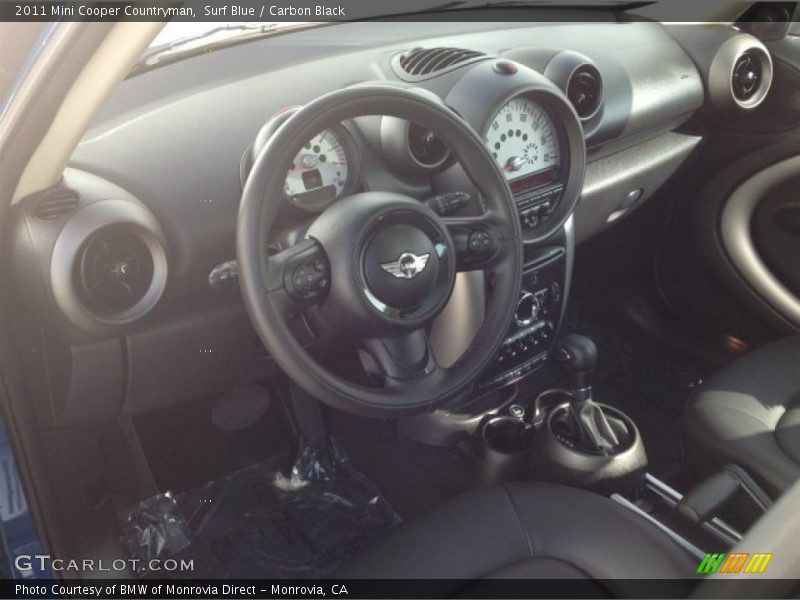 Surf Blue / Carbon Black 2011 Mini Cooper Countryman