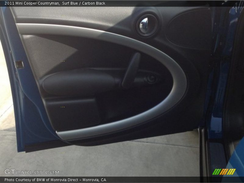 Surf Blue / Carbon Black 2011 Mini Cooper Countryman