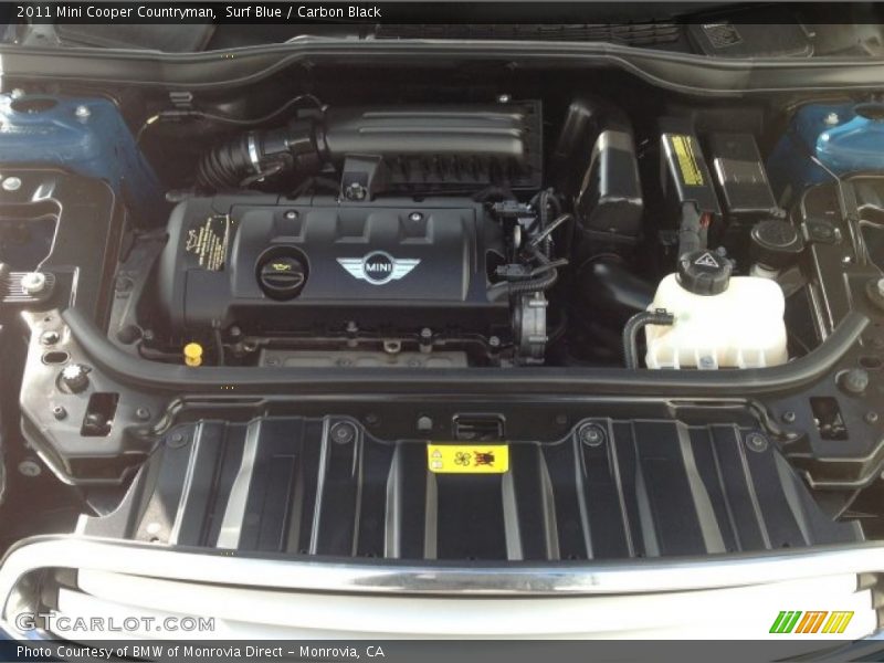 Surf Blue / Carbon Black 2011 Mini Cooper Countryman