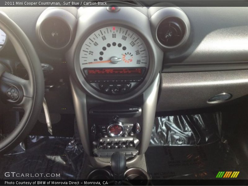 Surf Blue / Carbon Black 2011 Mini Cooper Countryman