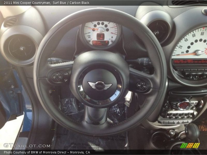 Surf Blue / Carbon Black 2011 Mini Cooper Countryman