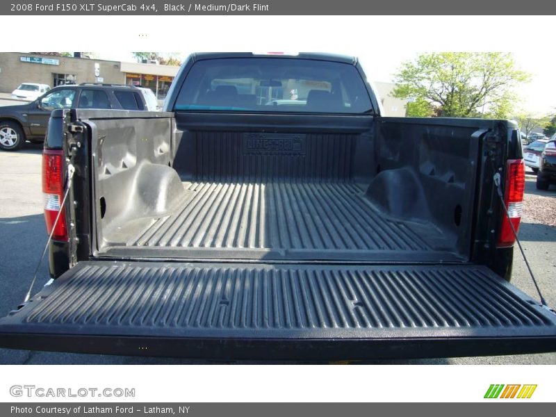Black / Medium/Dark Flint 2008 Ford F150 XLT SuperCab 4x4