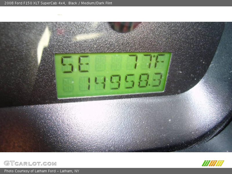 Black / Medium/Dark Flint 2008 Ford F150 XLT SuperCab 4x4