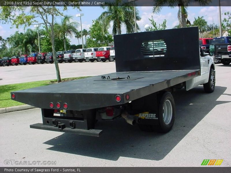 Oxford White / Camel 2008 Ford F350 Super Duty Chassis