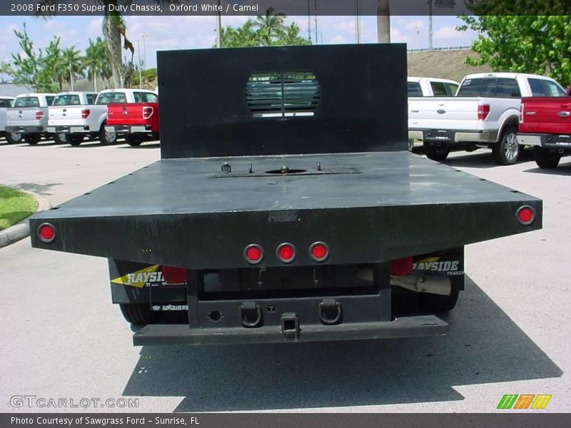 Oxford White / Camel 2008 Ford F350 Super Duty Chassis