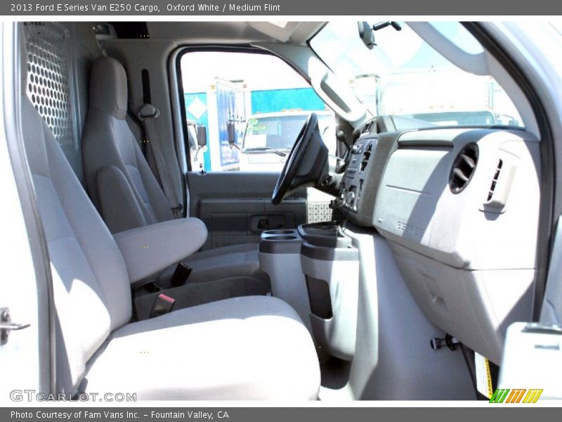 Oxford White / Medium Flint 2013 Ford E Series Van E250 Cargo
