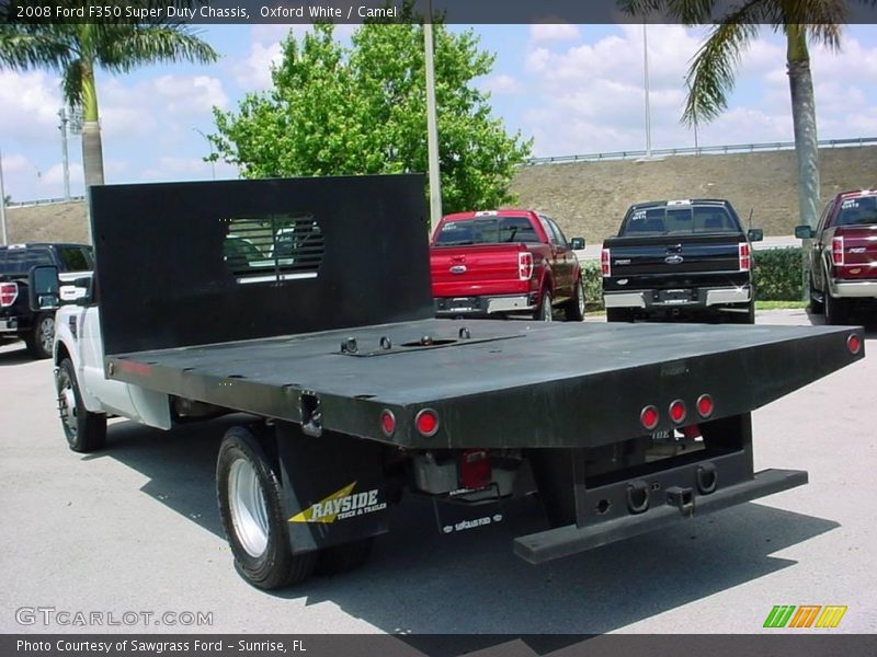 Oxford White / Camel 2008 Ford F350 Super Duty Chassis
