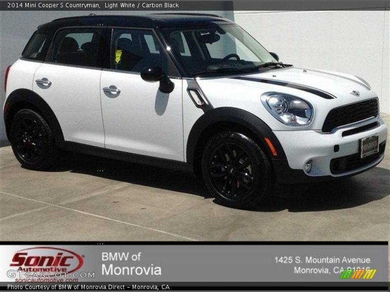 Light White / Carbon Black 2014 Mini Cooper S Countryman