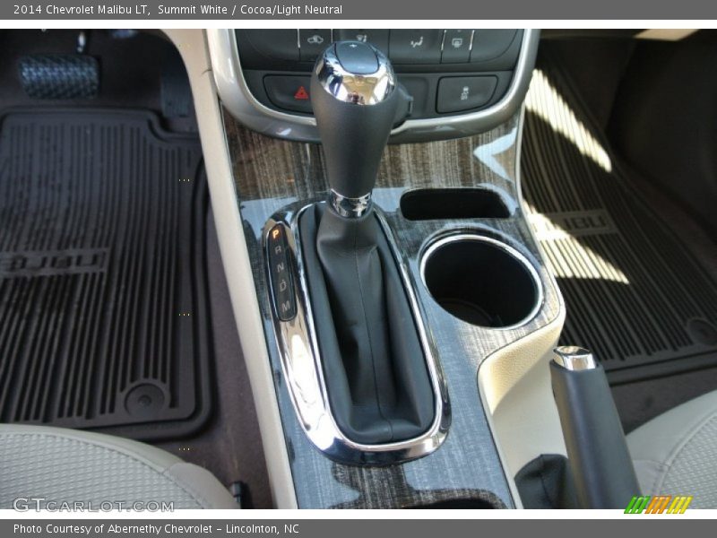 Summit White / Cocoa/Light Neutral 2014 Chevrolet Malibu LT