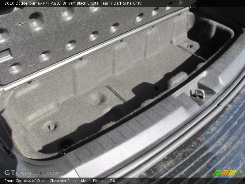 Brilliant Black Crystal Pearl / Dark Slate Gray 2010 Dodge Journey R/T AWD
