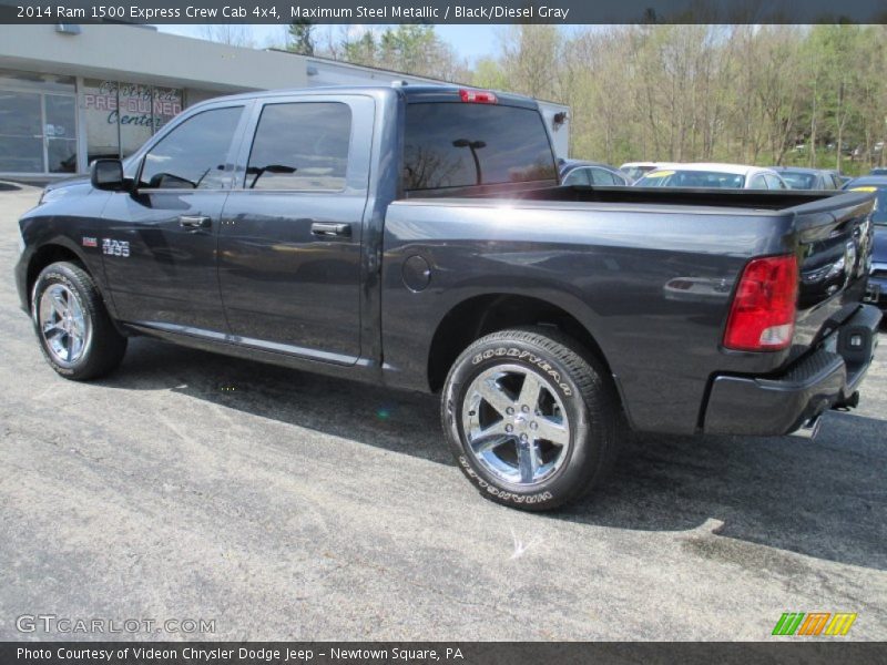Maximum Steel Metallic / Black/Diesel Gray 2014 Ram 1500 Express Crew Cab 4x4
