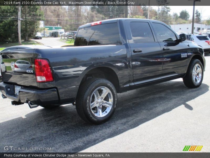 Maximum Steel Metallic / Black/Diesel Gray 2014 Ram 1500 Express Crew Cab 4x4