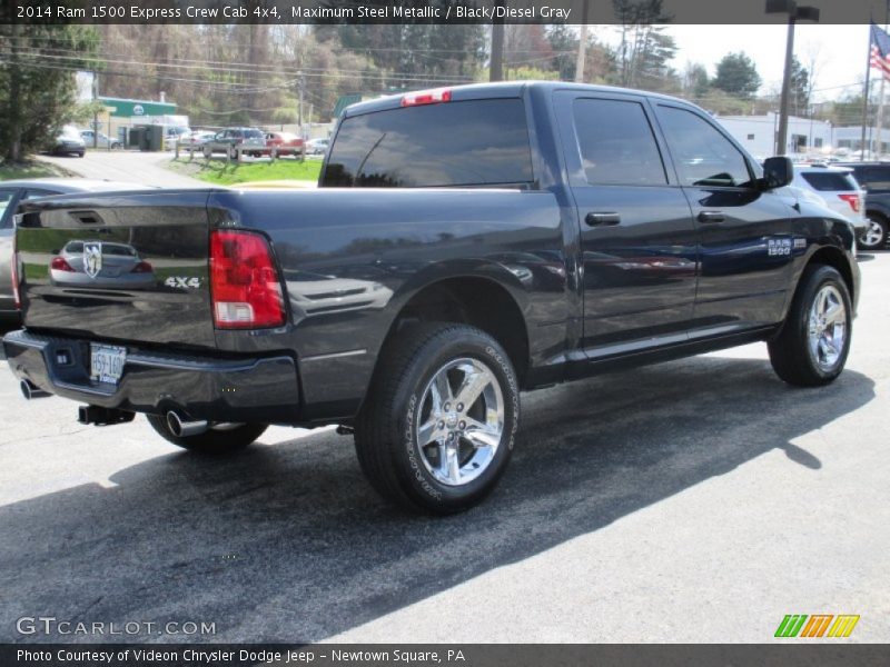 Maximum Steel Metallic / Black/Diesel Gray 2014 Ram 1500 Express Crew Cab 4x4