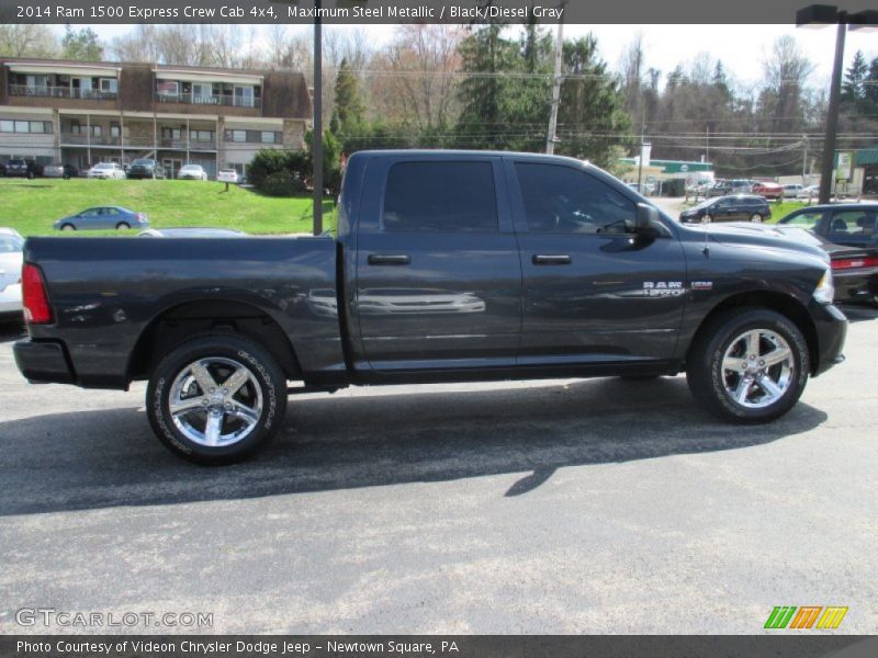 Maximum Steel Metallic / Black/Diesel Gray 2014 Ram 1500 Express Crew Cab 4x4