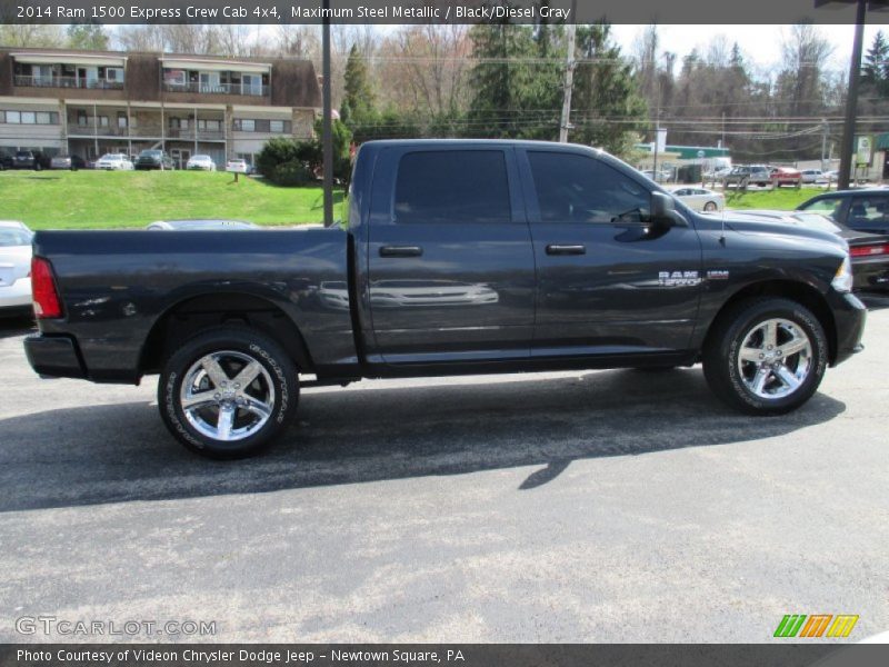 Maximum Steel Metallic / Black/Diesel Gray 2014 Ram 1500 Express Crew Cab 4x4