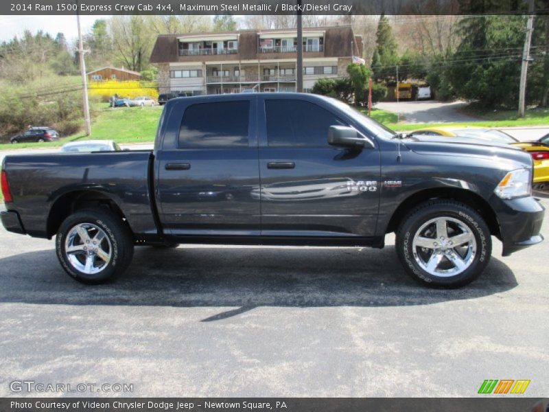 Maximum Steel Metallic / Black/Diesel Gray 2014 Ram 1500 Express Crew Cab 4x4