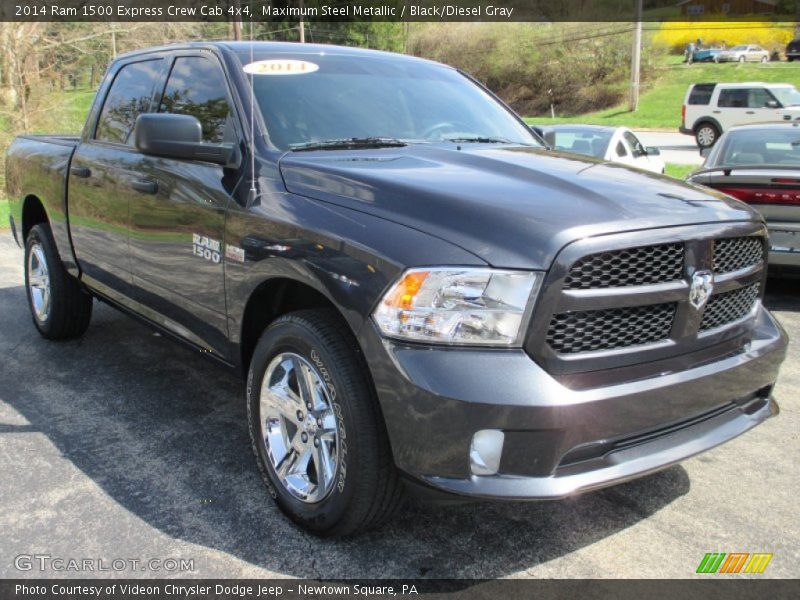 Maximum Steel Metallic / Black/Diesel Gray 2014 Ram 1500 Express Crew Cab 4x4