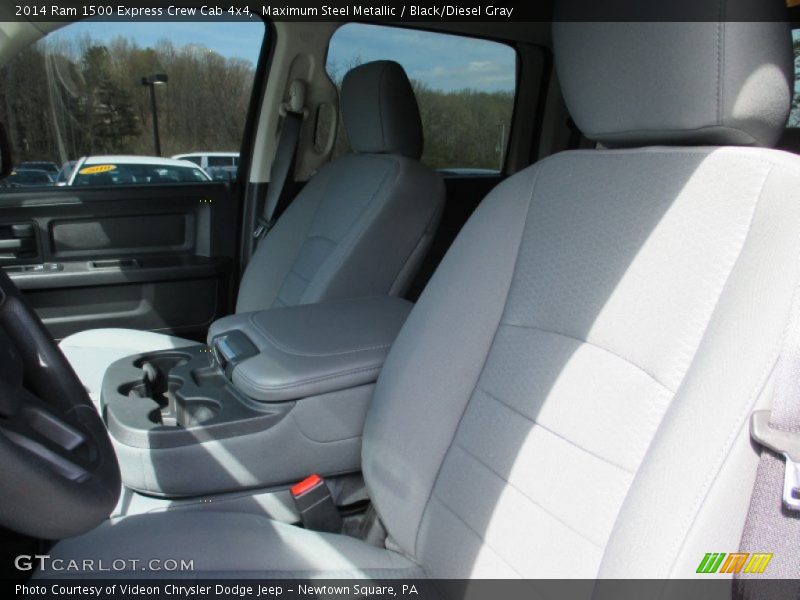 Maximum Steel Metallic / Black/Diesel Gray 2014 Ram 1500 Express Crew Cab 4x4