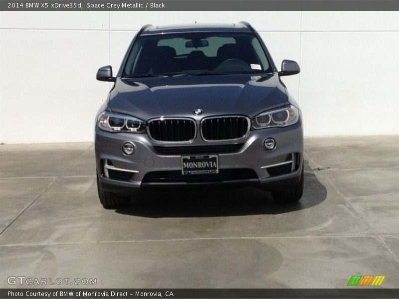 Space Grey Metallic / Black 2014 BMW X5 xDrive35d