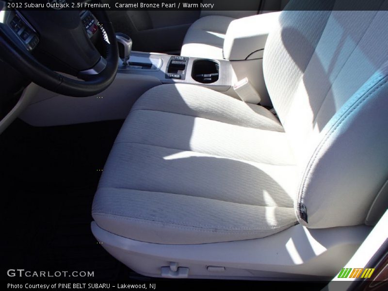 Caramel Bronze Pearl / Warm Ivory 2012 Subaru Outback 2.5i Premium