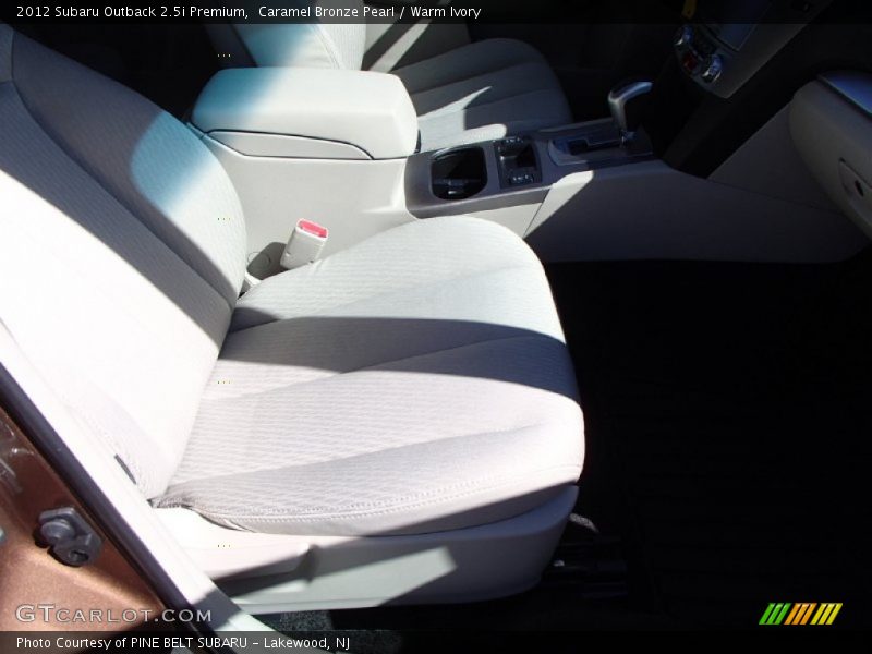 Caramel Bronze Pearl / Warm Ivory 2012 Subaru Outback 2.5i Premium