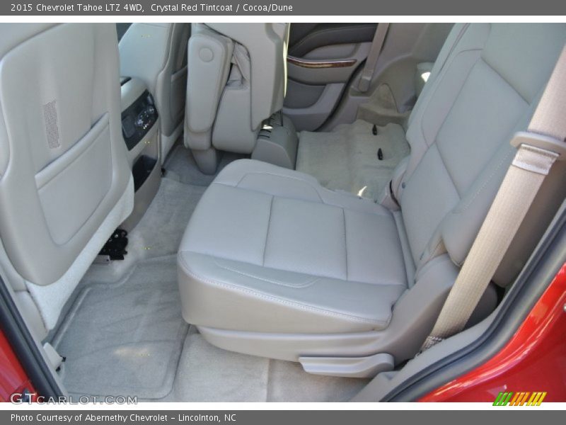 Crystal Red Tintcoat / Cocoa/Dune 2015 Chevrolet Tahoe LTZ 4WD
