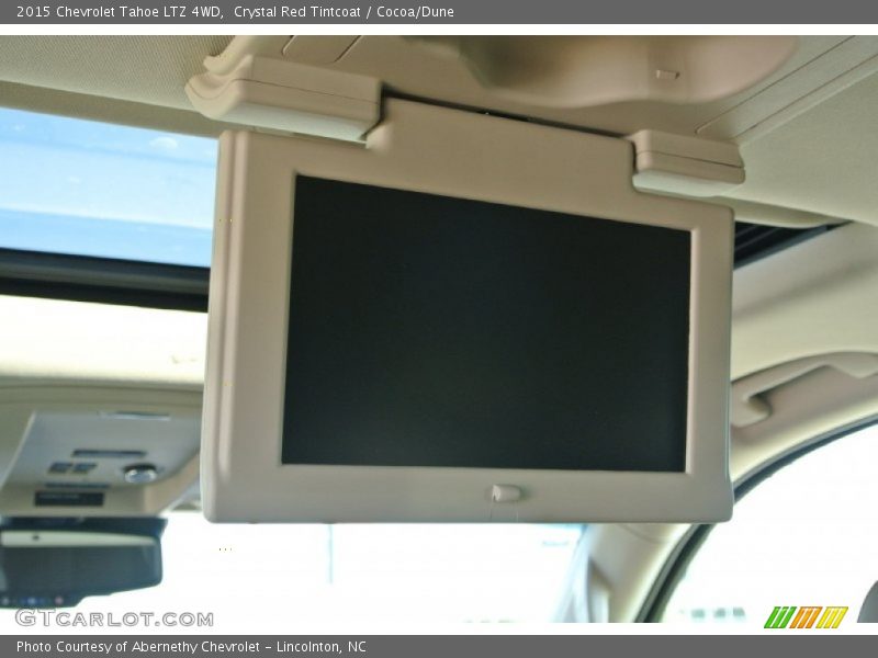 Crystal Red Tintcoat / Cocoa/Dune 2015 Chevrolet Tahoe LTZ 4WD