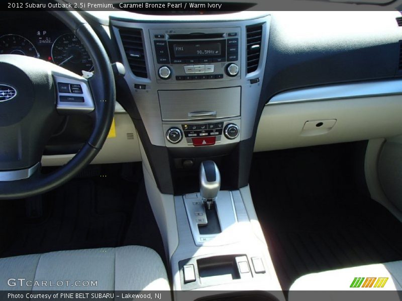 Caramel Bronze Pearl / Warm Ivory 2012 Subaru Outback 2.5i Premium