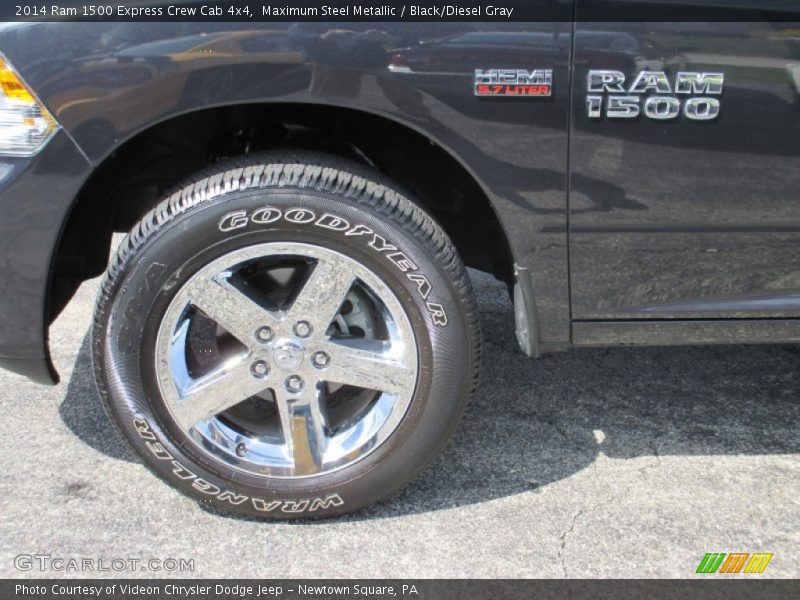 Maximum Steel Metallic / Black/Diesel Gray 2014 Ram 1500 Express Crew Cab 4x4