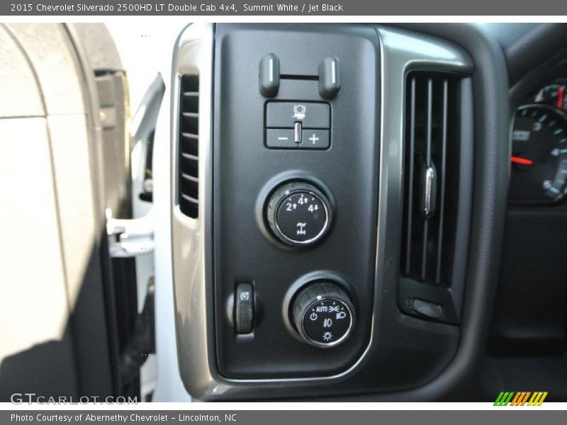Summit White / Jet Black 2015 Chevrolet Silverado 2500HD LT Double Cab 4x4