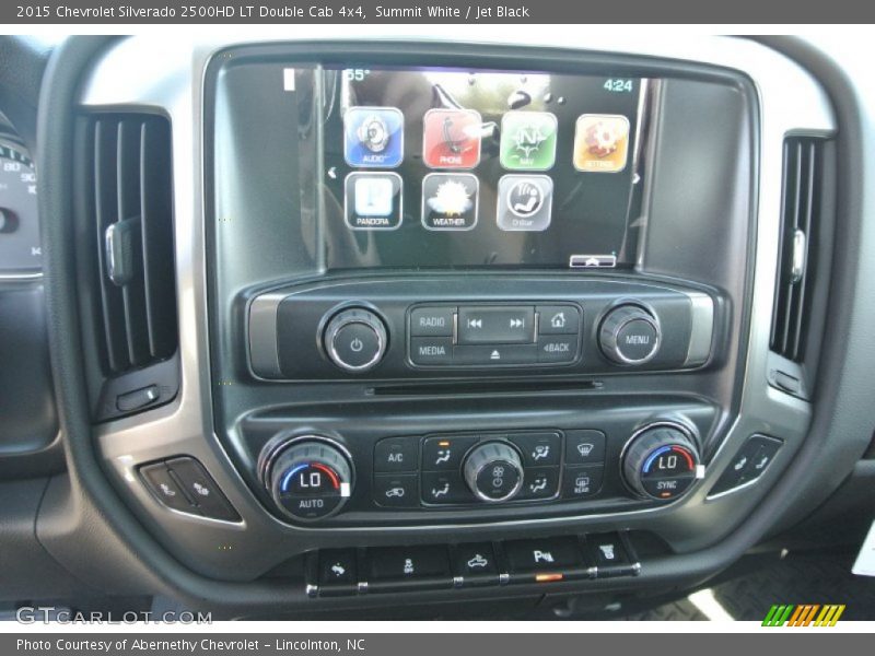 Controls of 2015 Silverado 2500HD LT Double Cab 4x4