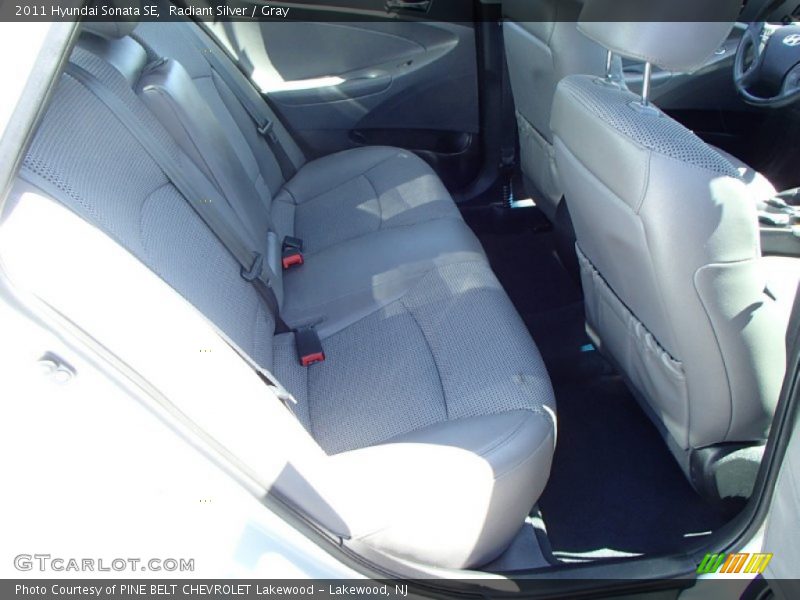 Radiant Silver / Gray 2011 Hyundai Sonata SE