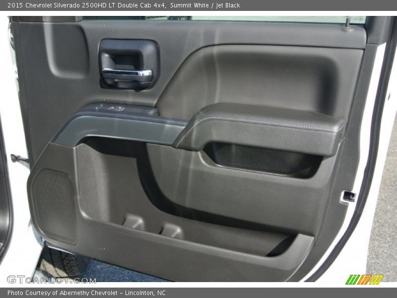 Summit White / Jet Black 2015 Chevrolet Silverado 2500HD LT Double Cab 4x4