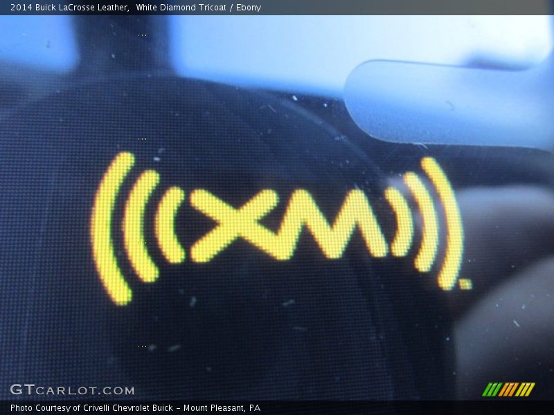 White Diamond Tricoat / Ebony 2014 Buick LaCrosse Leather