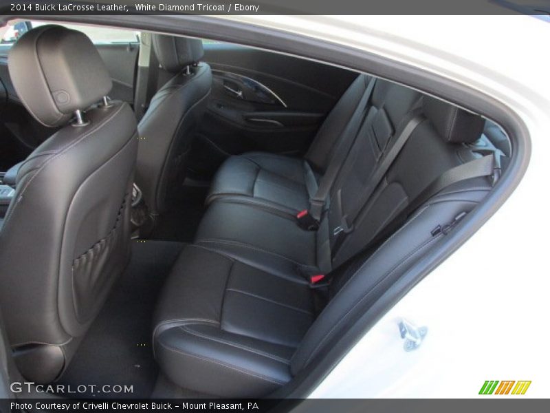 White Diamond Tricoat / Ebony 2014 Buick LaCrosse Leather