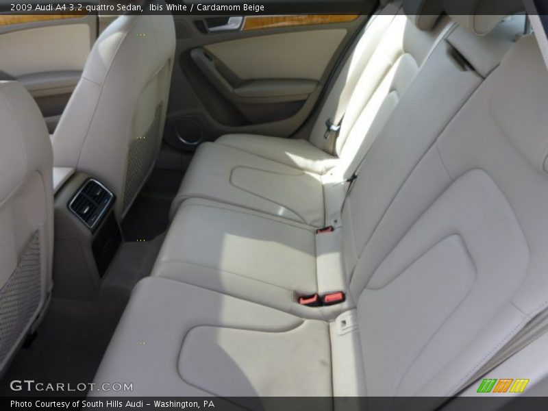 Ibis White / Cardamom Beige 2009 Audi A4 3.2 quattro Sedan